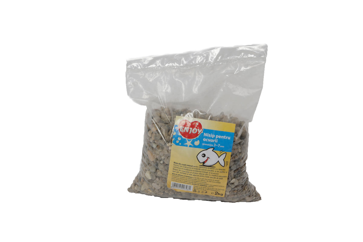 Nisip pentru acvariu Enjoy 3 - 7 mm 2 kg - Animax