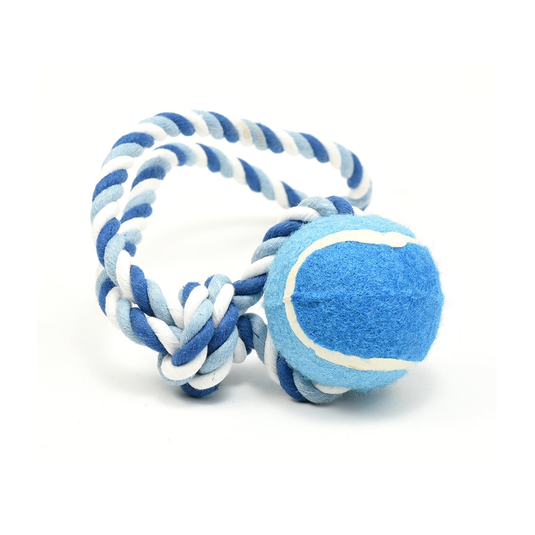 Jucarie pentru caini Croci Sfoara BBC + Minge M 6x40cm - Animax