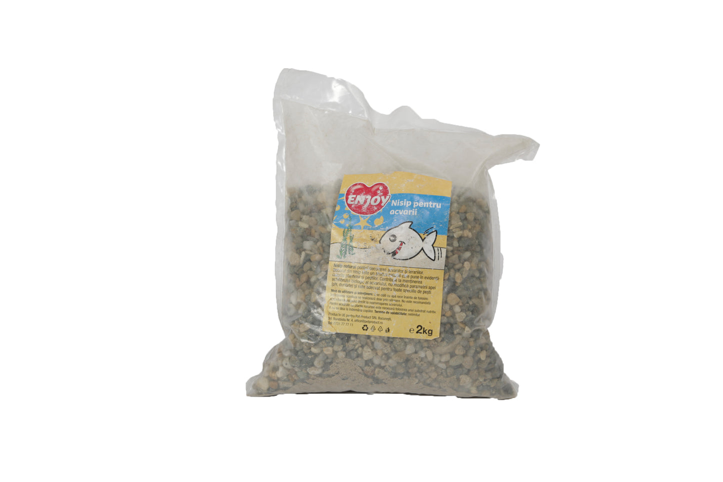 Nisip de rau pentru acvariu Enjoy 3-6mm 2kg - Animax
