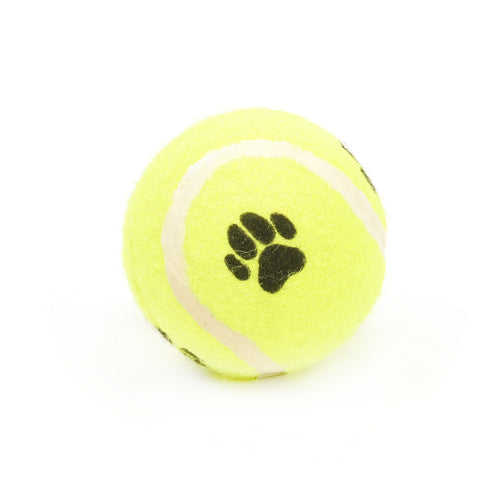 Minge de tenis pentru caini Beeztees cu labute 6.5 cm - Animax