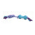 Jucarie pentru caini din cauciuc si sfoara Dental Haltera 12cm - Animax