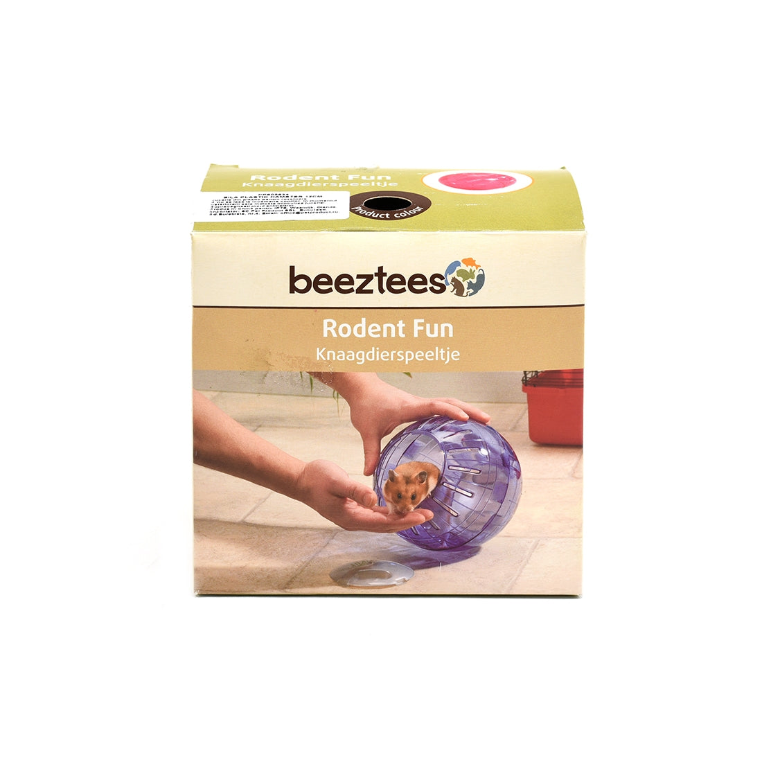 Jucarie pentru rozatoare Beeztees Bila Plastic 12cm - Animax