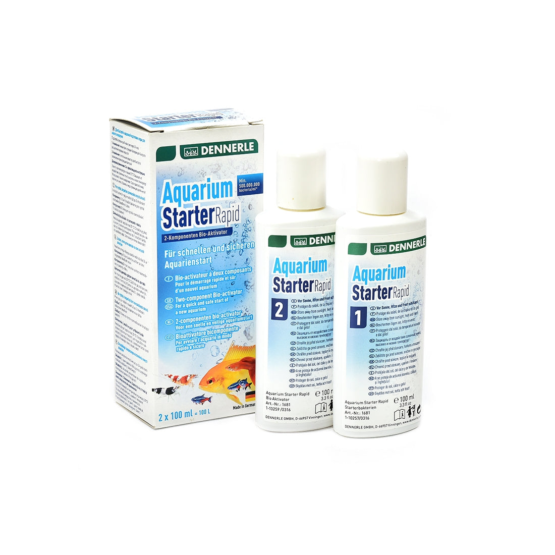 Conditioner Dennerle Aquarium Starter Rapid 2x100ml - Animax