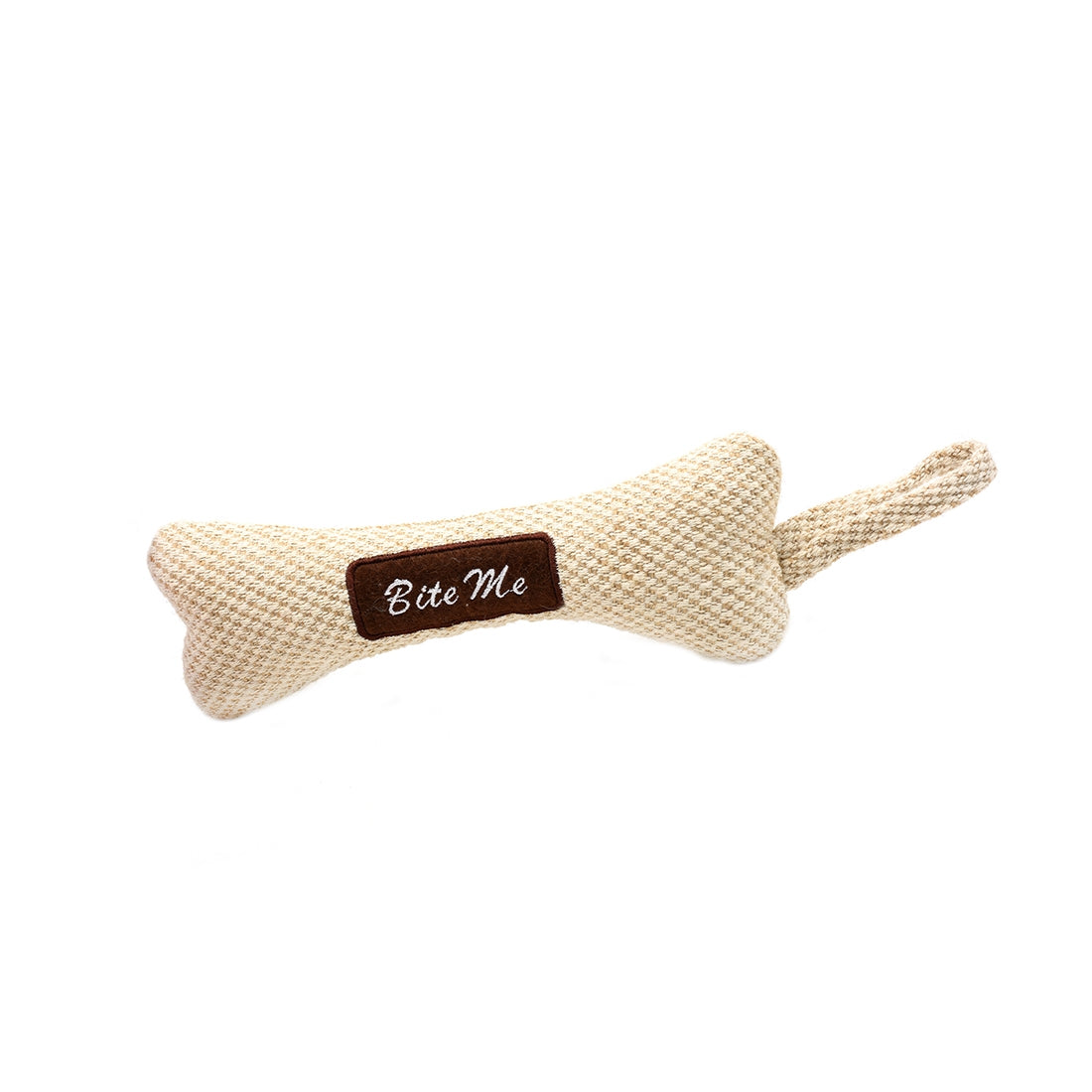 Jucarie din iuta pentru caini os dresaj Enjoy 29x9 cm - Animax