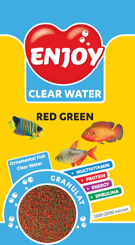 Hrana pentru pesti Enjoy Red Green Granule 250ml - Animax