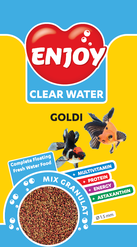 Hrana pentru pesti Enjoy Goldi Mix Granule 250ml - Animax