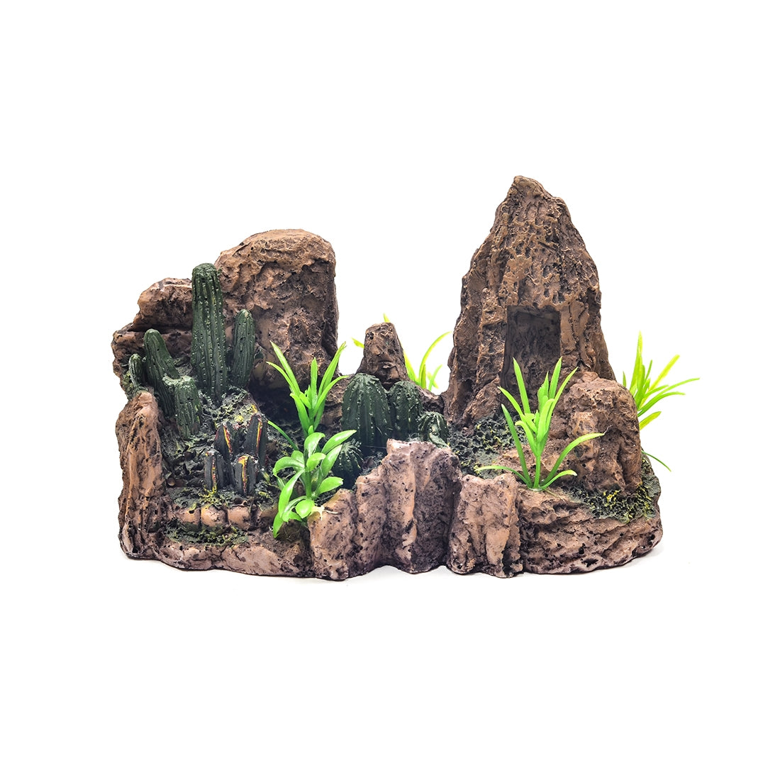 Decor pentru acvariu Enjoy Piatra cu plante 21.5x10.5x13.5 cm - Animax