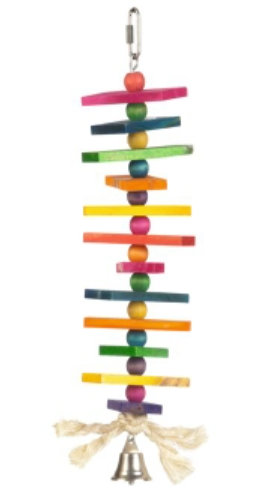 Jucarie din lemn pentru pasari Wixie 35 cm - Animax