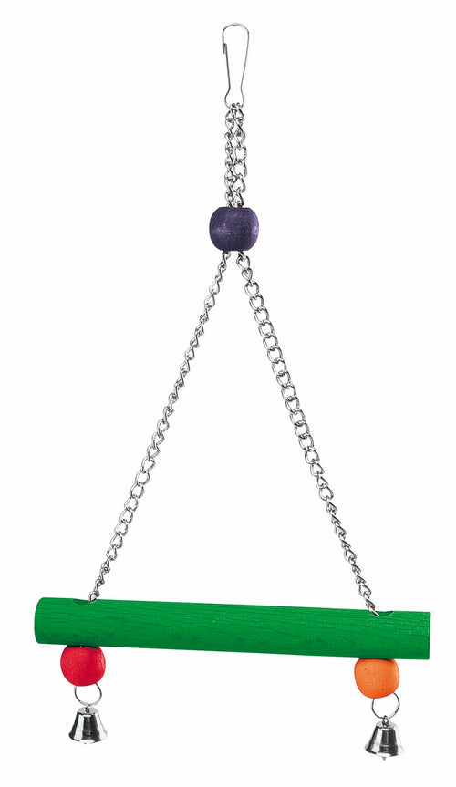 Jucarie din lemn pentru pasari Ferplast 37cm - Animax