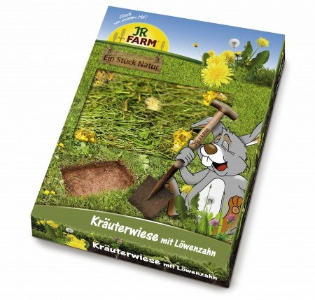 Pajiste cu iarba si papadie pentru rozatoare Jr Farm 750 g - Animax