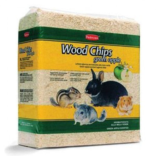 Talas cu mar verde pentru rozatoare Padovan Wood Chips 1 kg - Animax