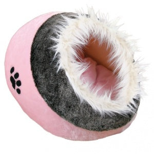 Culcus pentru caini Minou cu blanita roz 35x26x41cm - Animax