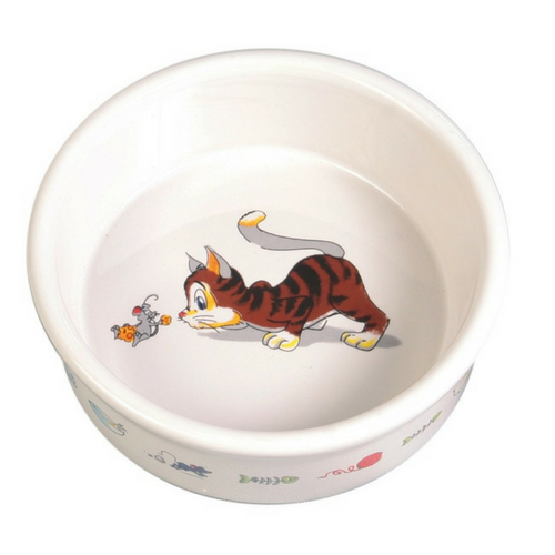 Castron ceramic pentru pisici Trixie 11 cm - Animax