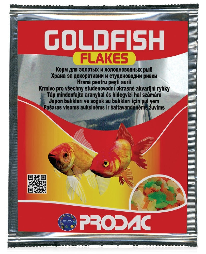 Hrana pentru pesti Prodac Goldfish Flakes 12 g - Animax