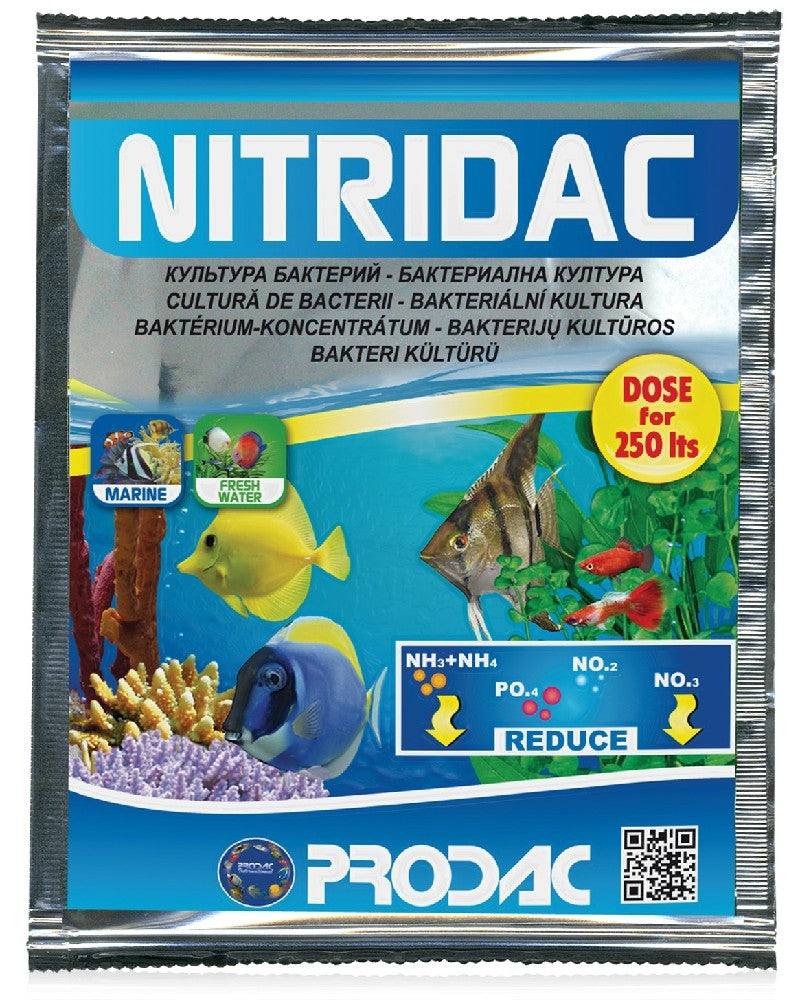 Cultura de bacterii Prodac Nitridac 25 ml - Animax
