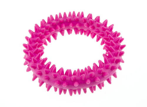 Jucarie pentru caini inel zimtat Enjoy 9 cm - Animax