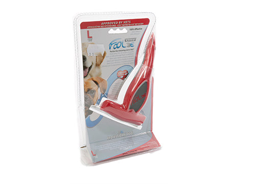 Trimer profesional pentru blana Foolee Rosu L - Animax
