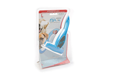 Trimer profesional pentru blana Foolee Albastru L - Animax