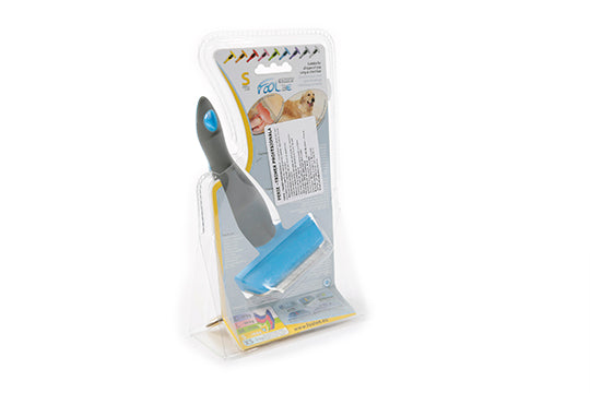 Trimer profesional pentru blana Foolee Albastru S - Animax