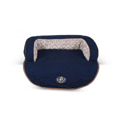 Canapea albastra pentru caini Scruffs  65x70x12cm - Animax