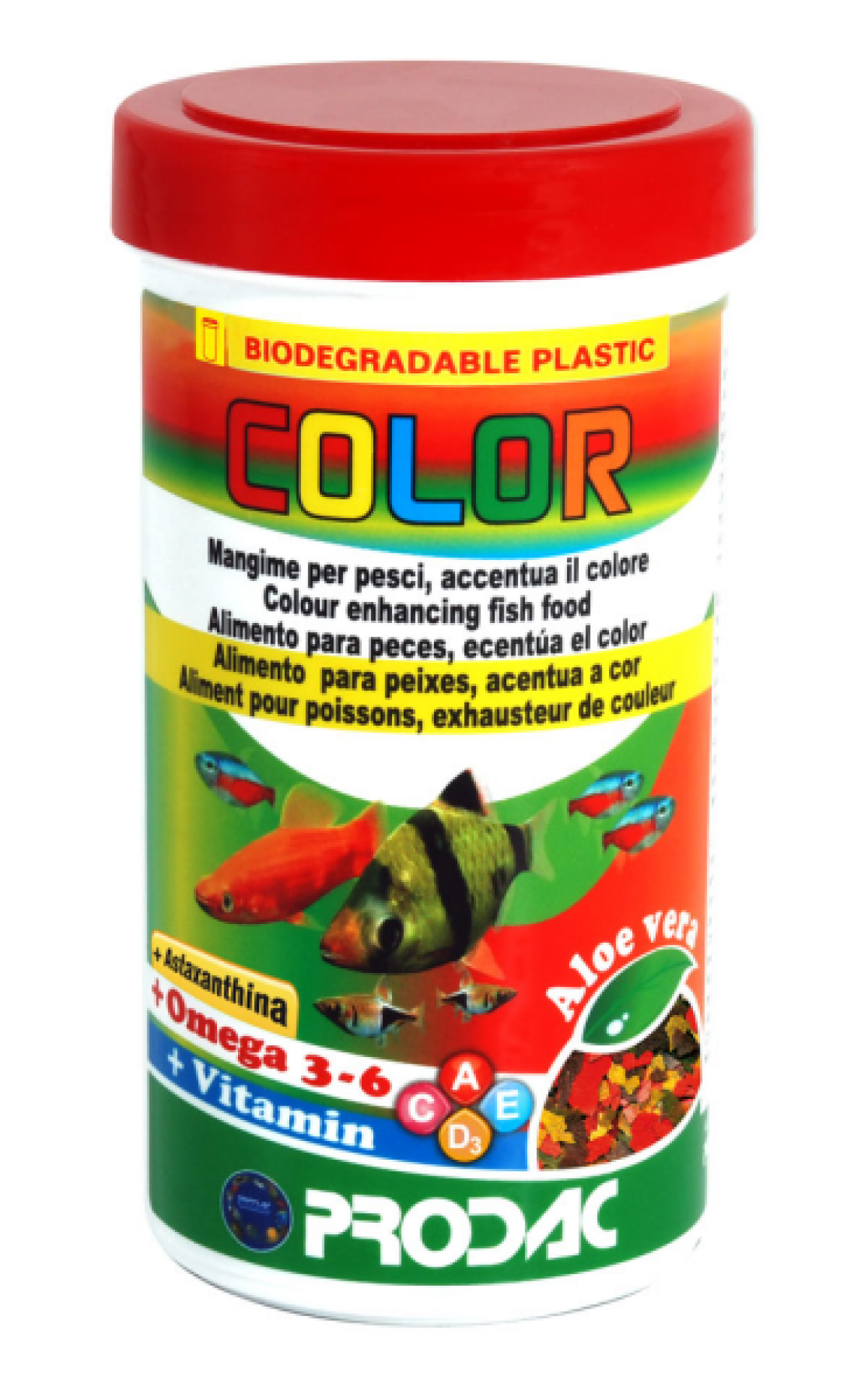 Hrana pentru pesti Prodac Color 100 ml - Animax