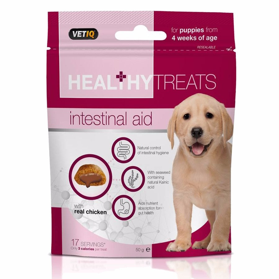 Recompense pentru caini Vetiq Snack Intestinal Aid 50g - Animax