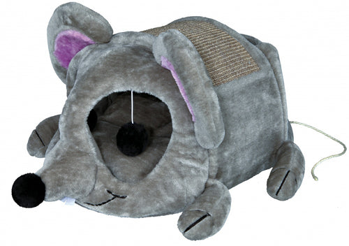 Culcus pentru pisici soarece gri Trixie Lukas 35x33x65 cm - Animax