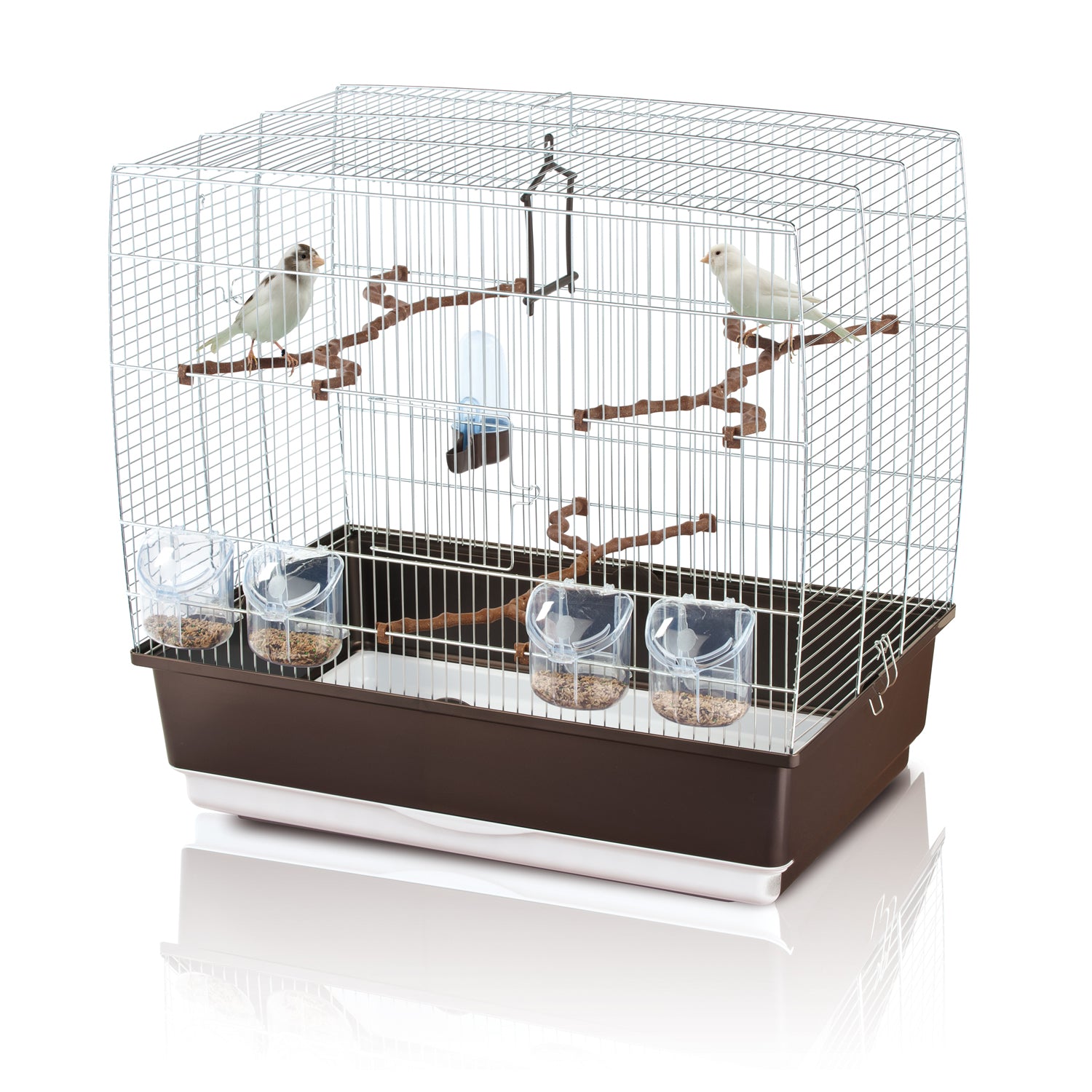 Colivie pentru pasari Irene 4 Drept 59x38x56cm Crom - Animax
