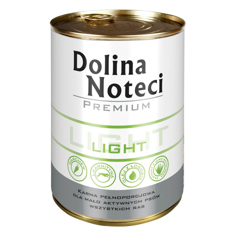 Hrana umeda pentru caini Dolina Noteci Premium Light 400gr - Animax