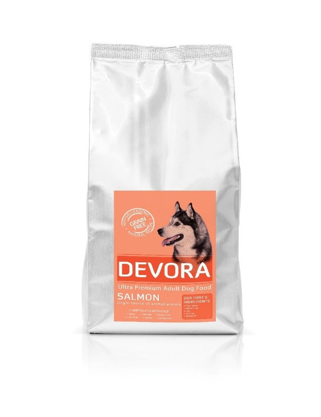 Hrana uscata pentru caini Devora Grain Free cu somon 4 kg - Animax