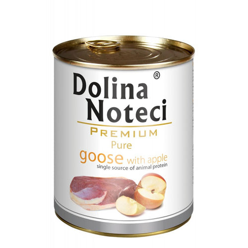 Hrana umeda pentru caini Dolina Noteci Premium Pure Gasca si mar 400gr - Animax