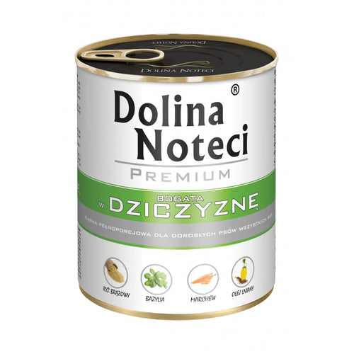 Hrana umeda pentru caini Dolina Noteci Premium Vanat 800gr - Animax