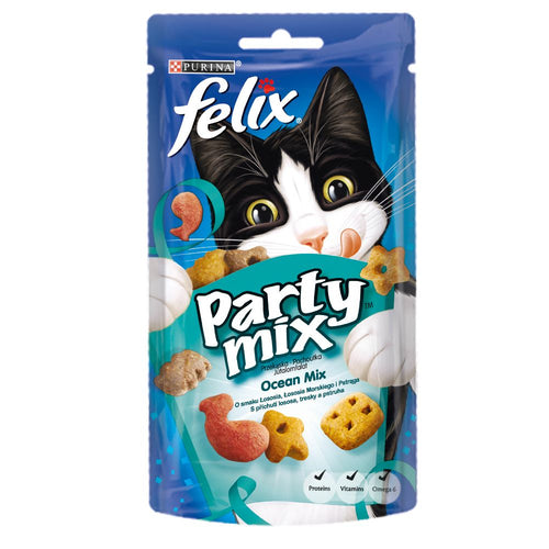 Recompense pentru pisici Felix Party Mix Seaside Mix 60gr - Animax
