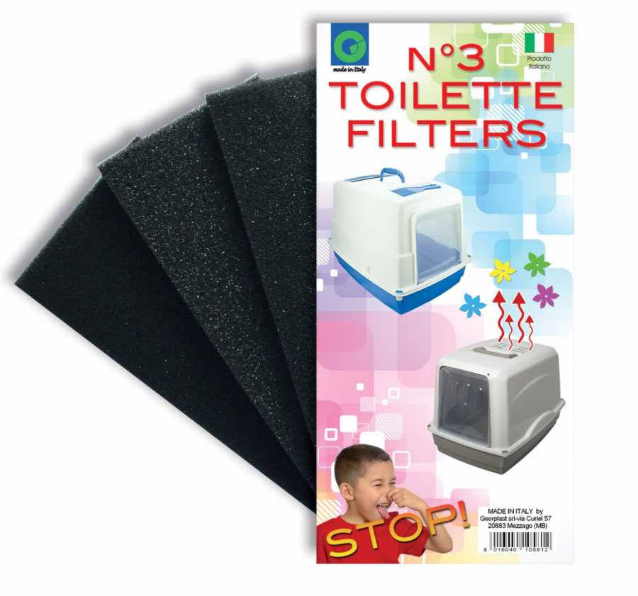 Filtru pentru litiera Geo Vicky 3buc-set - Animax