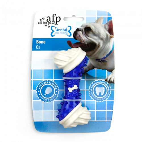 Jucarie pentru caini All for Paws os Dental 13x5.5x3 cm - Animax