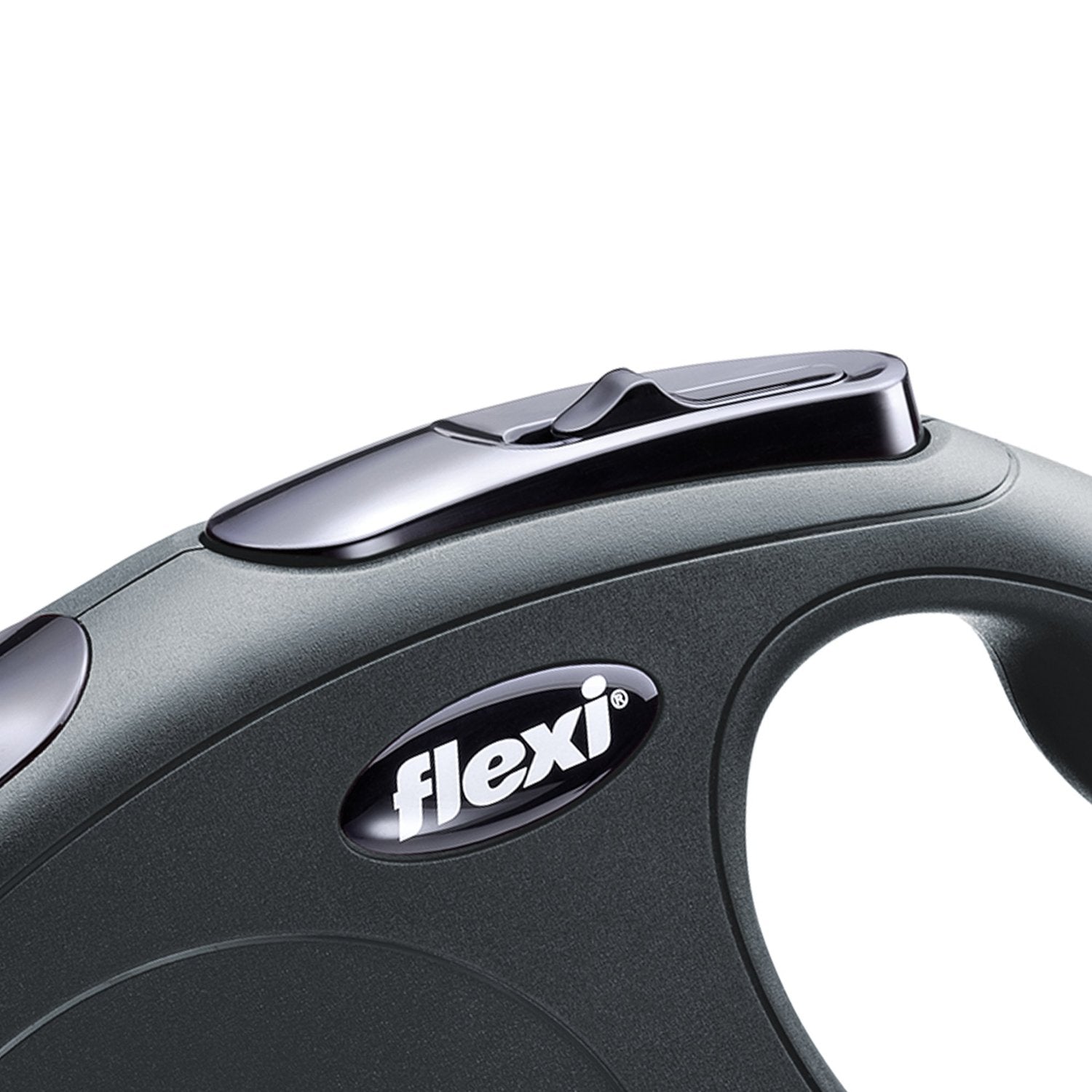 Lesa pentru caini Flexi New Classic Snur M 8M Negru - Animax