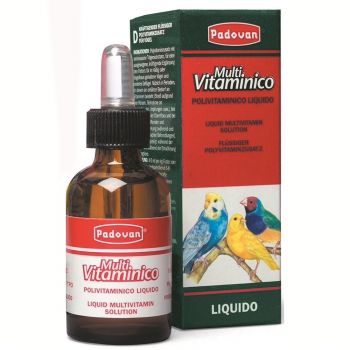 Vitamine pentru pasari Padovan Multi Vitaminico 30 ml - Animax