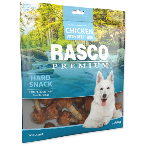 Recompense pentru caini Rasco Ciocanele Pui 500g - Animax