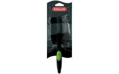 Perie dubla ovala Zolux S - Animax