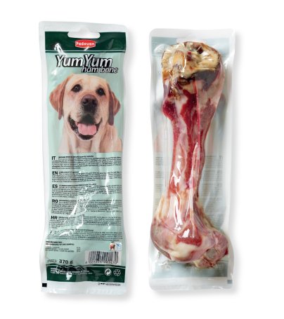 Recompensa pentru caini Padovan Yum Yum cu sunca 370 g - Animax
