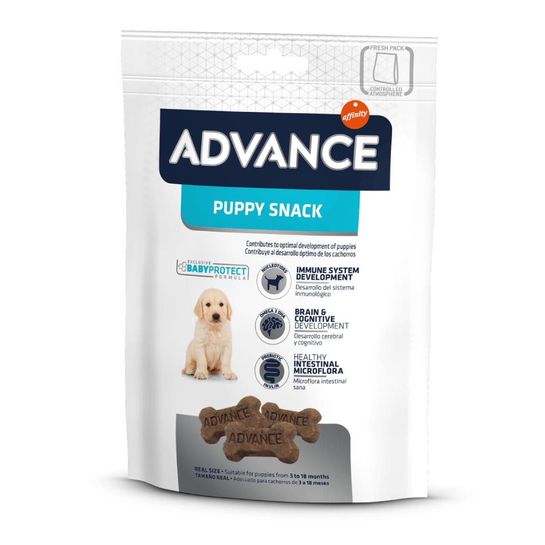 Recompensa pentru caini Advance Dog Puppy Snack 150 g - Animax
