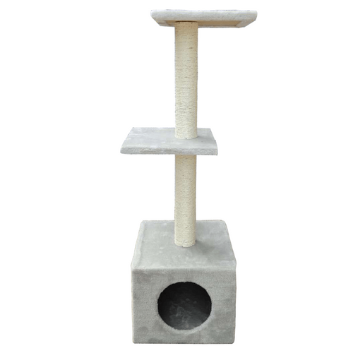 Ansamblu de joaca cu etaj Enjoy Sisal 30x30x95cm - Animax