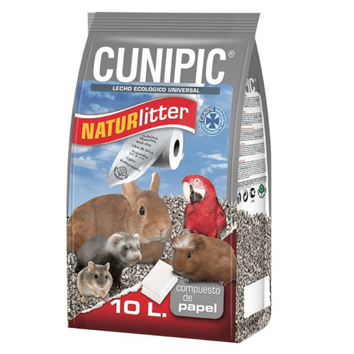 Asternut igienic din hartie Cunipic Naturlitter Paper 10 L - Animax