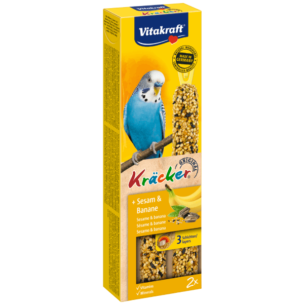 Baton pentru perusi Vitakraft Kracker Banana 60g - Animax