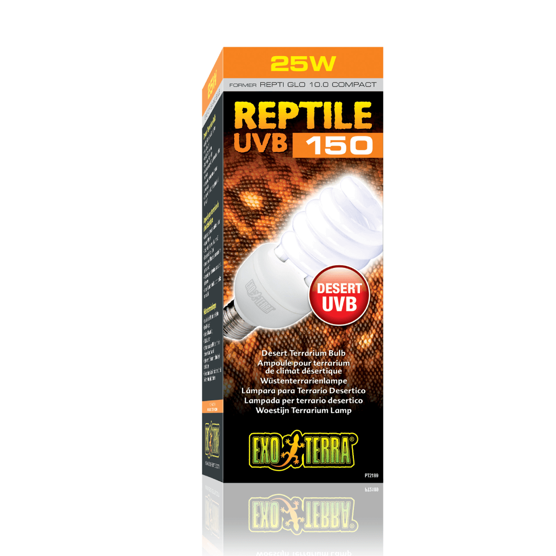 Bec pentru terariu Exo Terra ReptiGlo UVB150 25W PT2189 - Animax