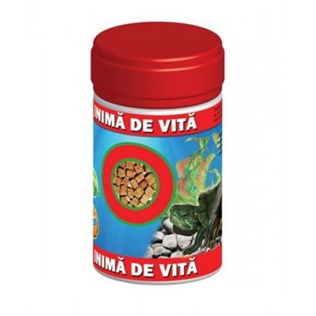 Hrana pentru broaste inima liofilizata 120ml - Animax