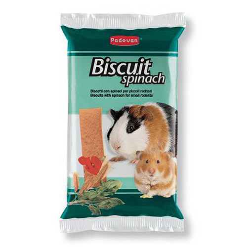 Biscuiti cu spanac pentru rozatoare Padovan 30 g - Animax
