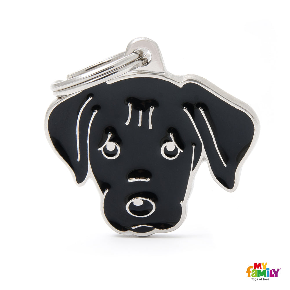 Medalion tag MyFamily Labrador Black - Animax