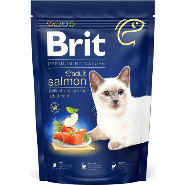 Hrana uscata pentru pisici Brit Premium Cat Somon 1.5kg - Animax