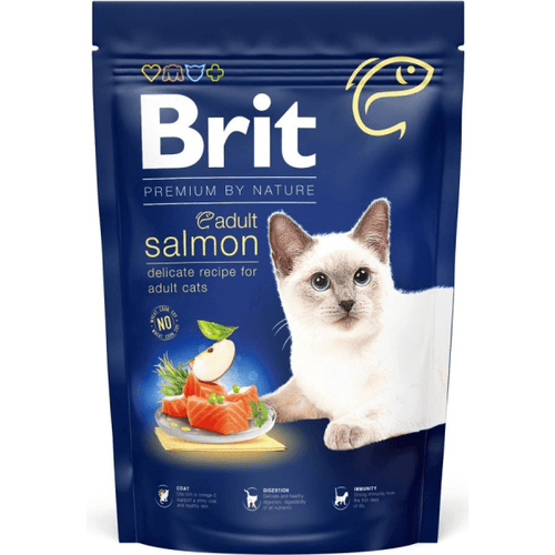 Hrana uscata pentru pisici Brit Premium Cat Somon 1.5kg - Animax